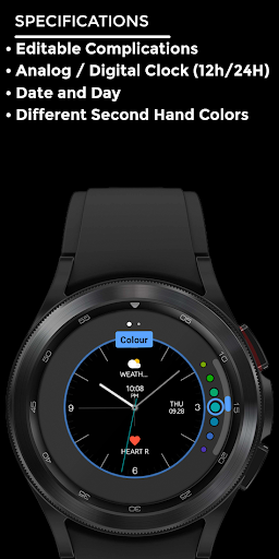 Virtuous Night - watch face screenshot 3