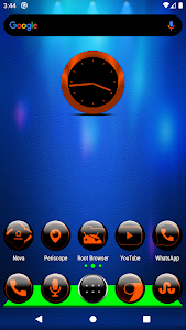 Orange Glass Orb Icon Pack 9.6