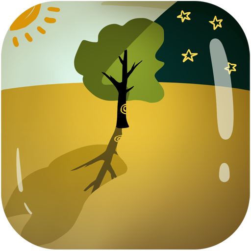 Farmer And Tree  Icon
