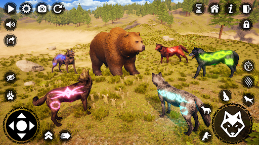 Wolf Simulator Animal Games 3D Screen 3