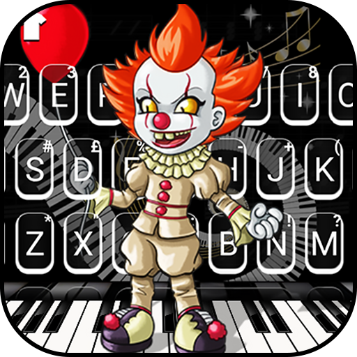 Scary Piano Clown Keyboard Bac 1.0 Icon