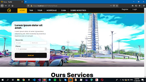 Taxiakí Screen 3