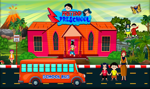 Pretend Play Preschool Learning Town School Fun