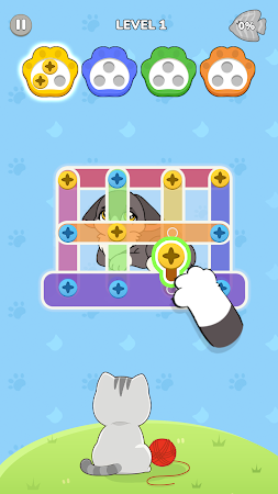 Game screenshot Cat Rescue : Pin Jam Puzzle mod apk