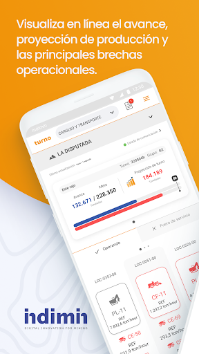Android application Coach Turno screenshort