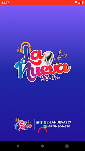 Android application La Nueva 95.7 FM screenshort