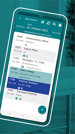 Henara Therapeuten App Screen 2