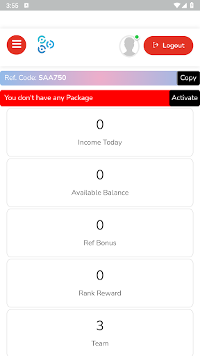 Android application BotaEx screenshort