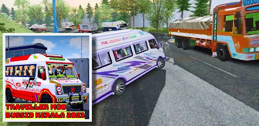 Android application Traveller Mod Bussid Kerala screenshort