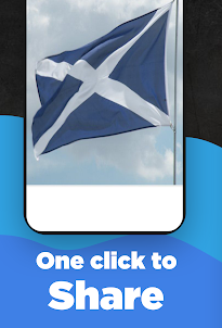 Flag of Scotland Wallpaper