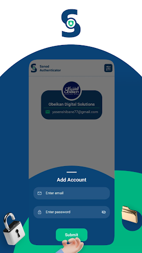 Saned Authenticator Screen 3