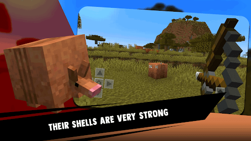 MCPE Armadillo Mobs Modpack Screen 3