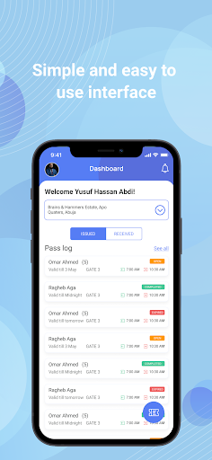 Android application Smart pass - Generate, Share, screenshort