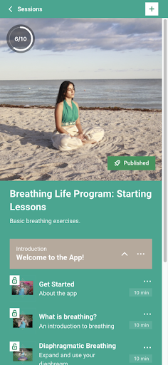 Android application SatSiriWellness screenshort