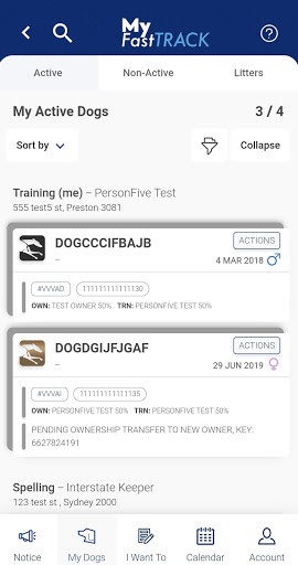 MyFastTrack Screen 2