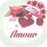 Love Quotes in French – Create Romantic Love Cards  Icon