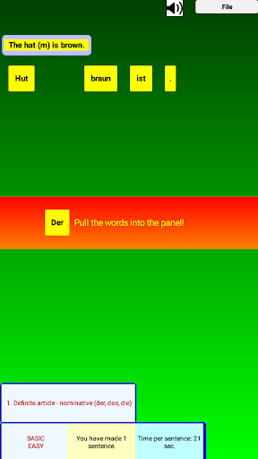 German Grammar Speaking D Screen 2