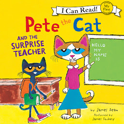 图标图片“Pete the Cat and the Surprise Teacher”