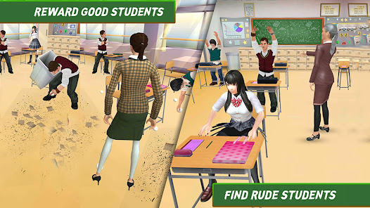 School Intelligent Teacher 3D  screenshots 1