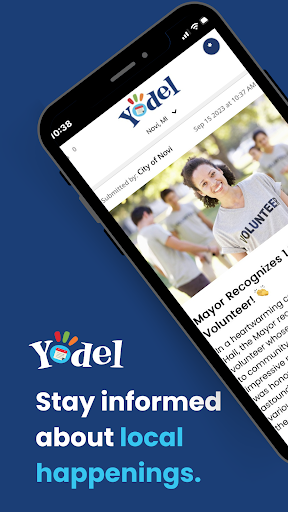 Android application Yodel Community Connections screenshort