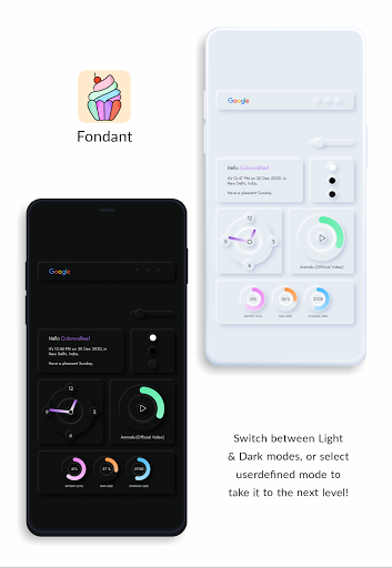 Fondant: Neumorphic KLWP Screen 2