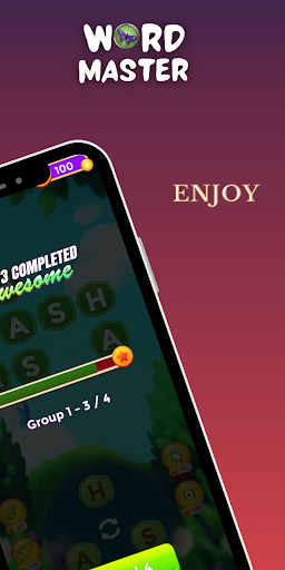 Android application Word Master : Crossword puzzle screenshort