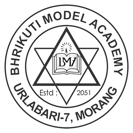 Bhrikuti Model Academy logo