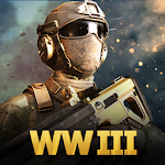 Cover Image of डाउनलोड विश्व युद्ध 3 कर्तव्य युद्ध खेल 1.1.1 APK