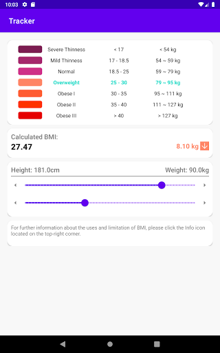 Health Tracker Screenshot 4 - AppWisp.com