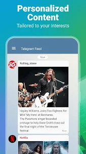 Feed for Telegram X News Hub