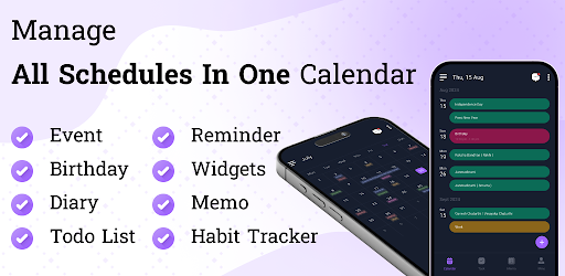 Calendar Planner Manage Events