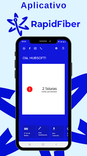 Android application RapidFiber screenshort