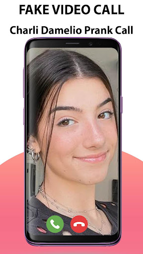 Charli Damelio VideoCall Fake Screen 2
