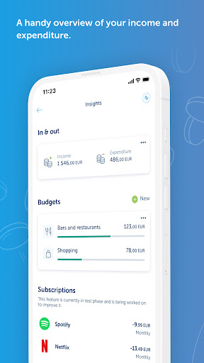 Screenshot of KBC Brussels Mobile