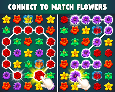 Flower Match Game Flower Merge Unknown