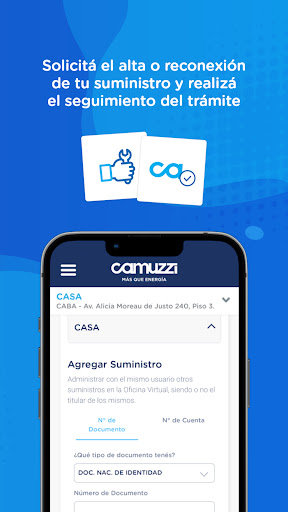 Camuzzi Gas Screen 3