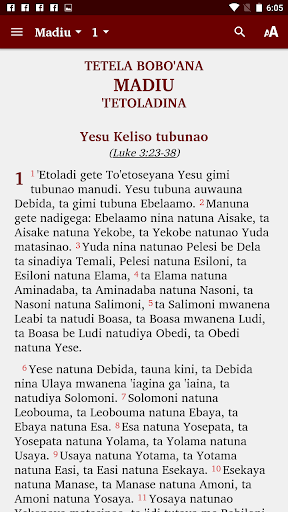 Android application Dobu - Bible screenshort