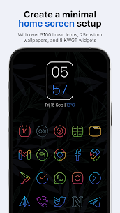 Vera Outline Icon Pack APK (پچ شده/قفل کامل) 1