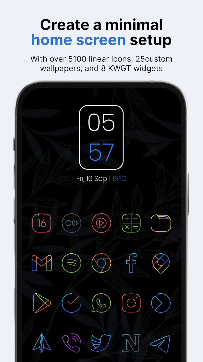 Vera Outline Icon Pack Mod Apk 1