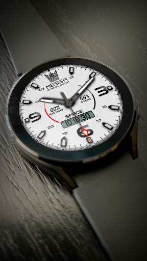 Android application Messa Watch Face LX18 Space screenshort