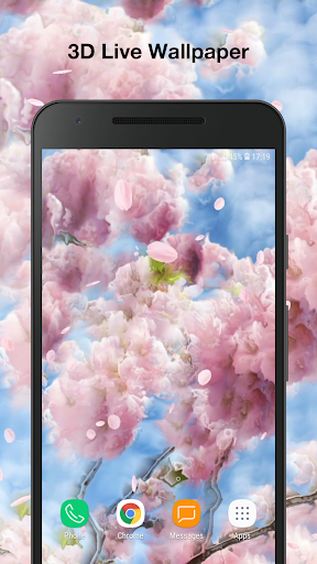 Android application Falling Petals Live Wallpaper screenshort