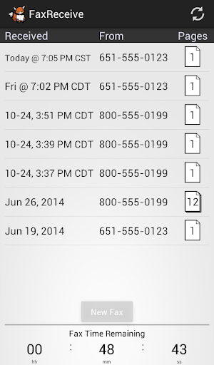 FaxReceive - receive fax phone screenshot 3