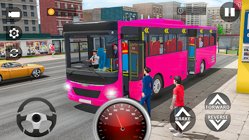 Android application Double-Decker Bus Simulator 3d screenshort
