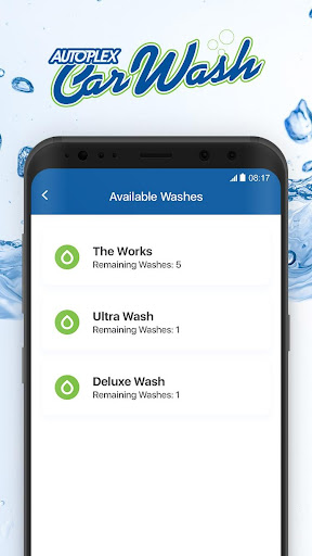 Autoplex Car Wash Screen 3