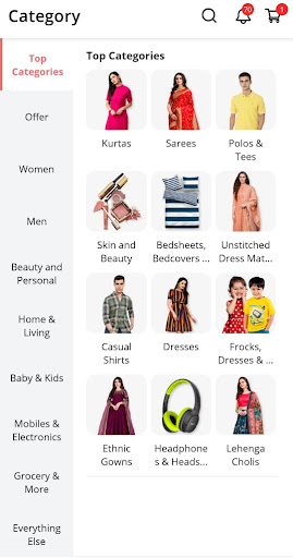 Android application Bachat Shopping Mart screenshort