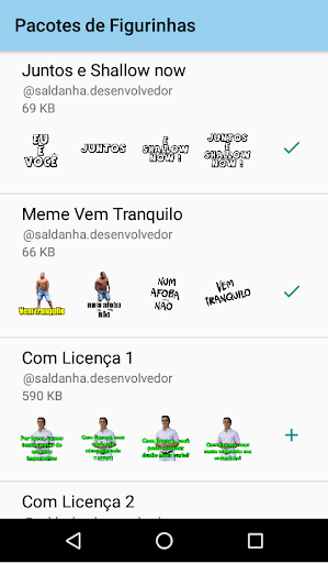 Figurinhas  do Momento - Wasti Screenshot 1 - AppWisp.com