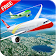 Airplane Pilot Flight Race Simulator icon
