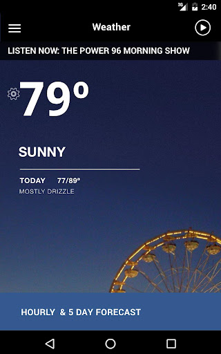 Screenshot of Power 96