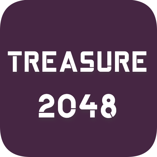 TREASURE 2048 Game logo