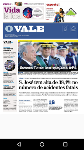 Jornal OVALE Screen 3